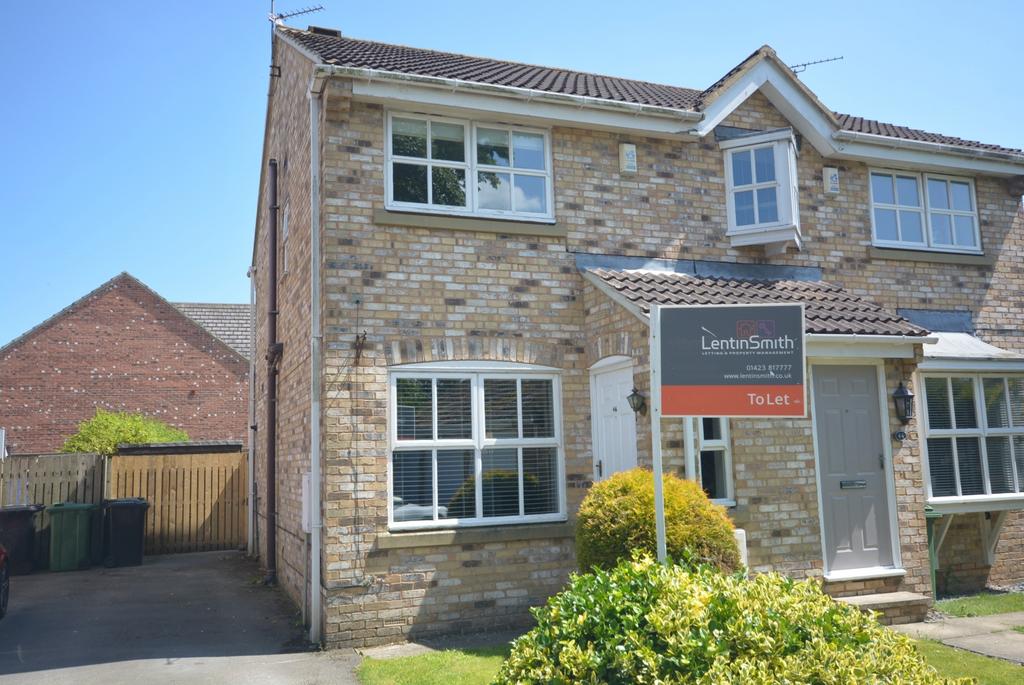 Walton Chase, Thorp Arch, Wetherby... 2 bed semidetached house to rent