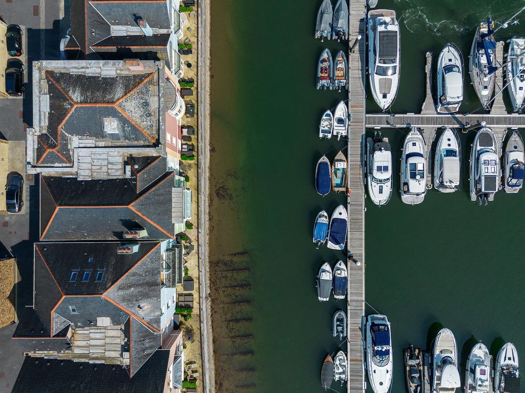 Drone Location Shot 10 Dart Marina, Sandquay...