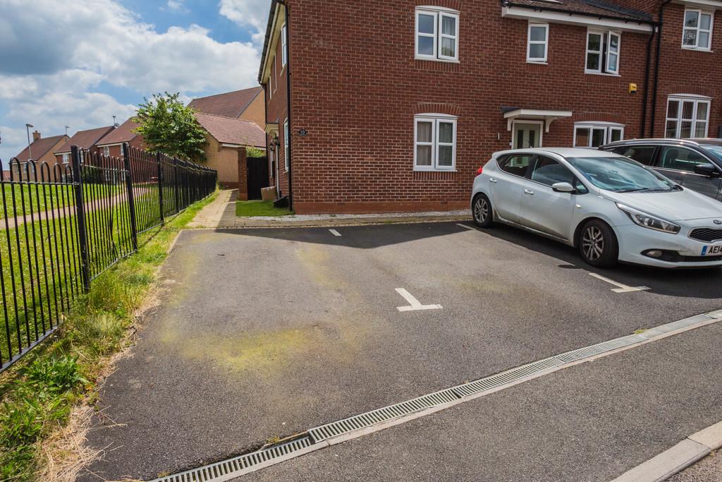 Allocated off road parking for two cars