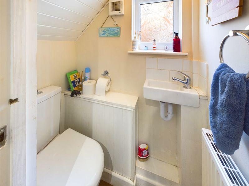Downstairs cloakroom