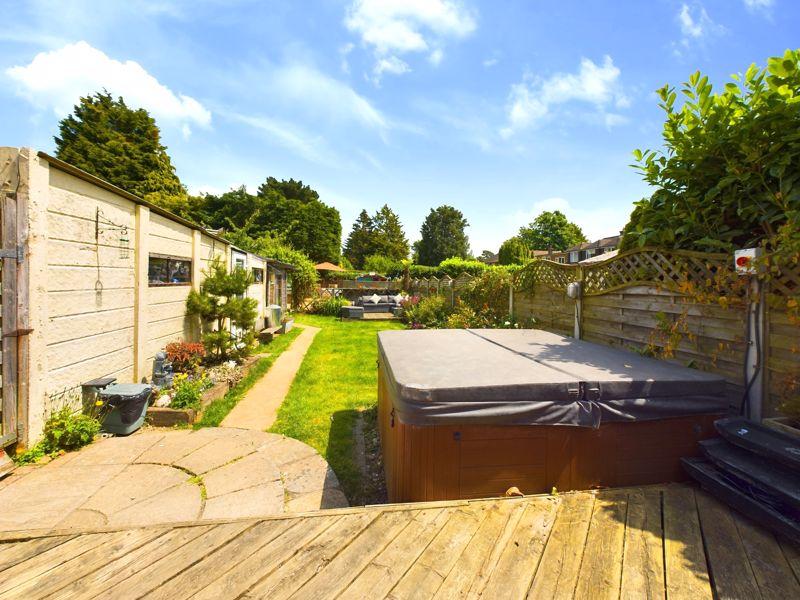 Rear garden