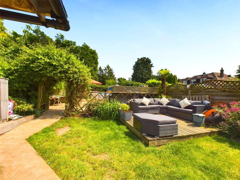 Rear garden