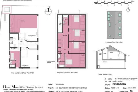 3 bedroom property with land for sale, Hollingbury Road, Fiveways, Brighton