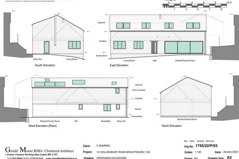 3 bedroom property with land for sale, Hollingbury Road, Fiveways, Brighton