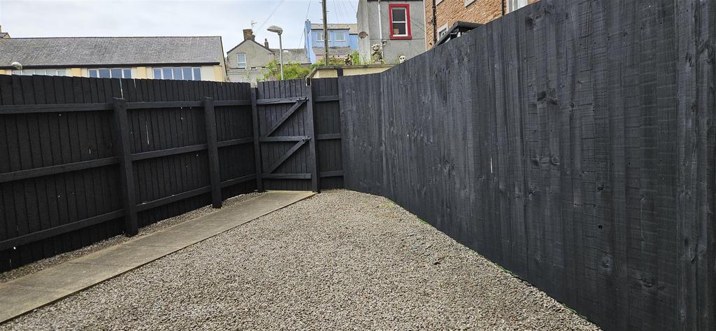 Rear garden