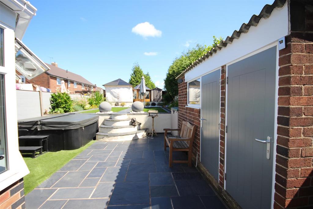Rear garden