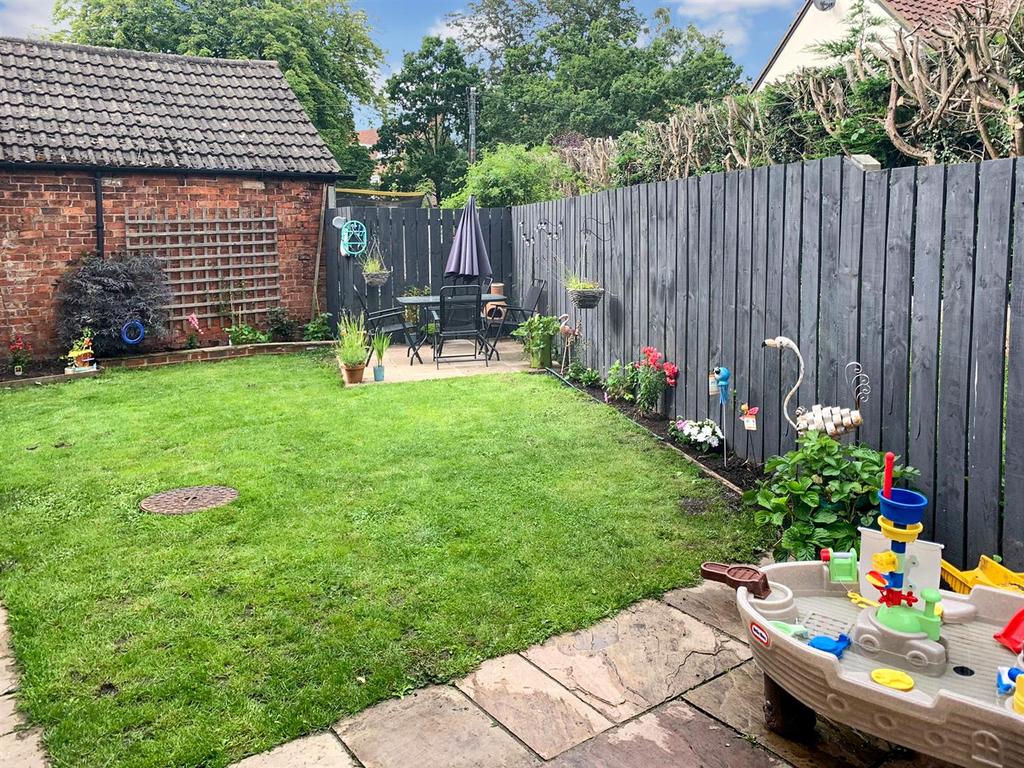 Rear garden