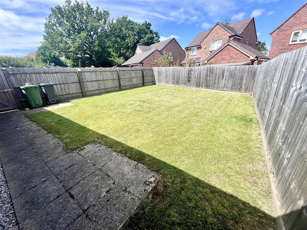 Rear garden