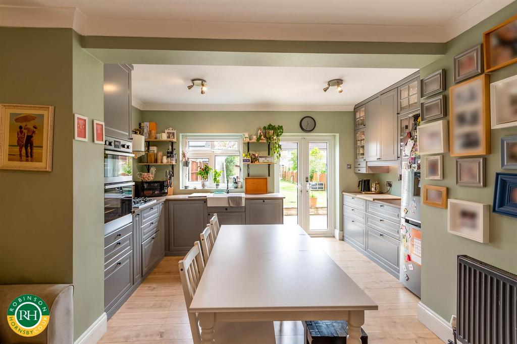 Open plan kitchen