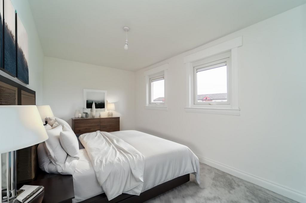 Virtually Staged Primary Bedroom