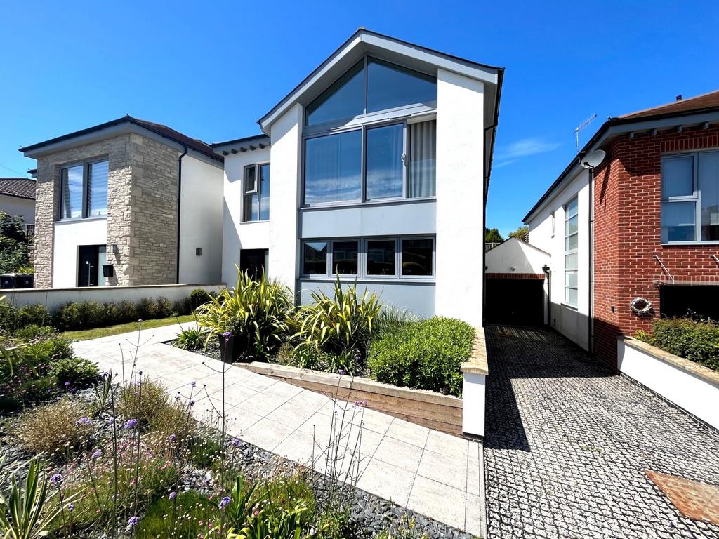 Front, drive and garage