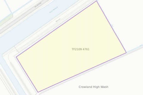 Land for sale, Crowland PE6