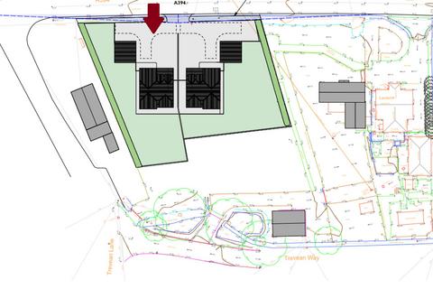 Land for sale, Rosudgeon, Penzance, Cornwall