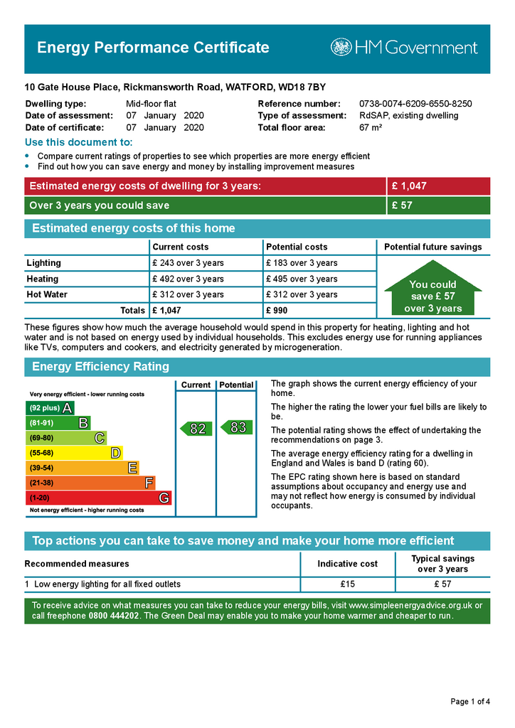 EPC (Contains public sector information licensed under the Open Government Licence v3.0.)