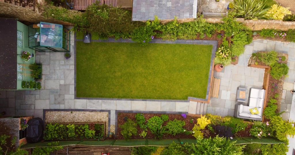 Garden Aerial View