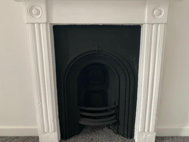 Feature fireplace
