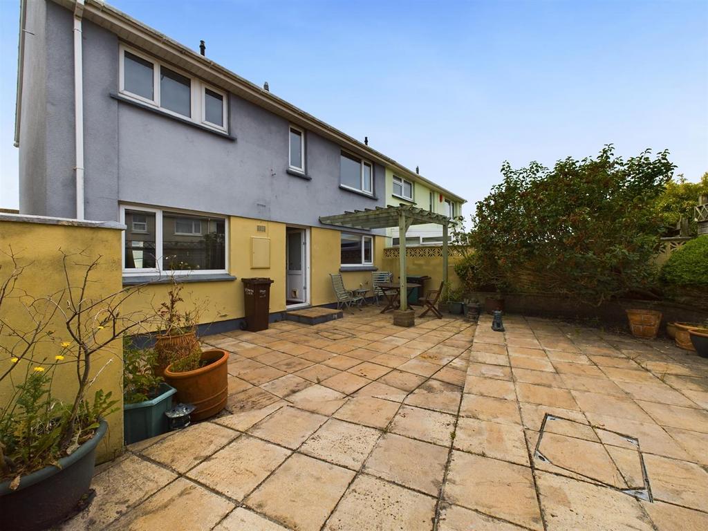 Rear patio
