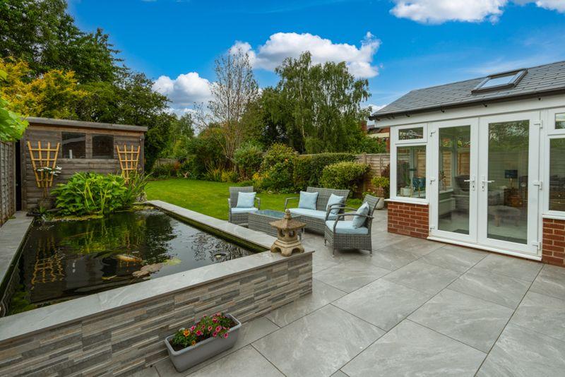Rear garden