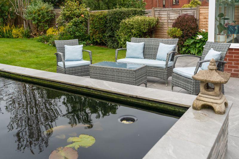 Rear garden