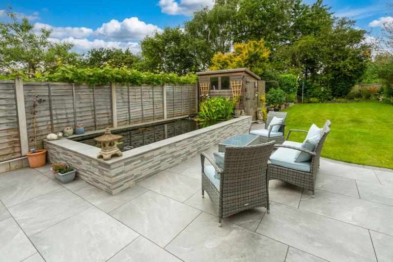 Rear garden