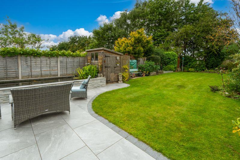 Rear garden