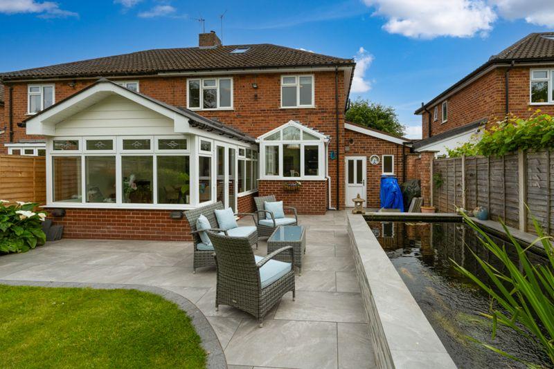Rear garden
