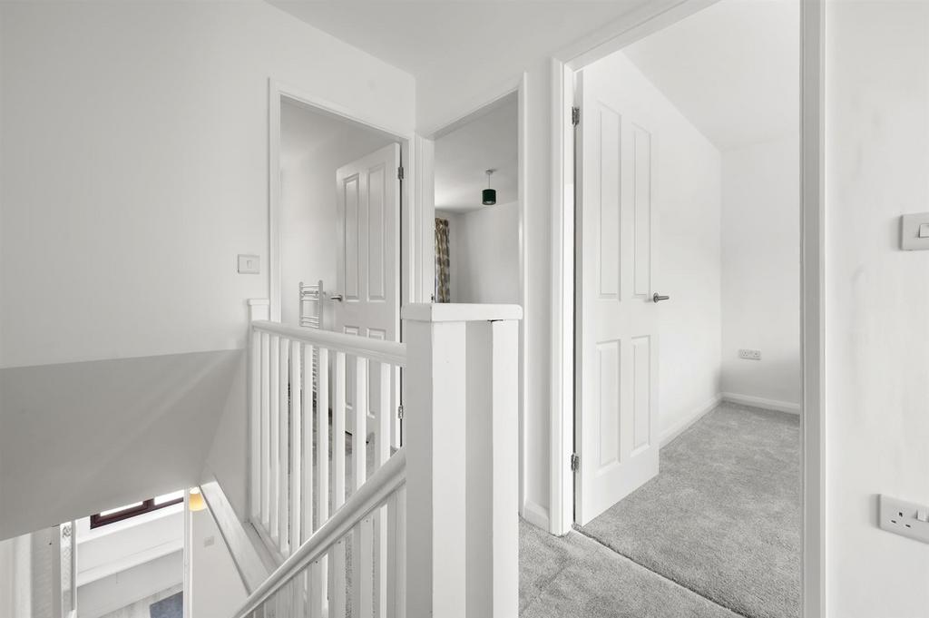 Stairs to first floor landing