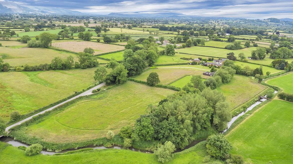 An Aerial Photograph of Old Barn