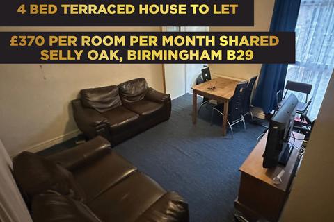 Birmingham - 4 bedroom house share to rent