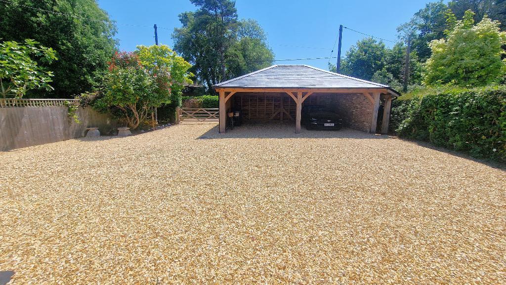 Car Port and Driveway