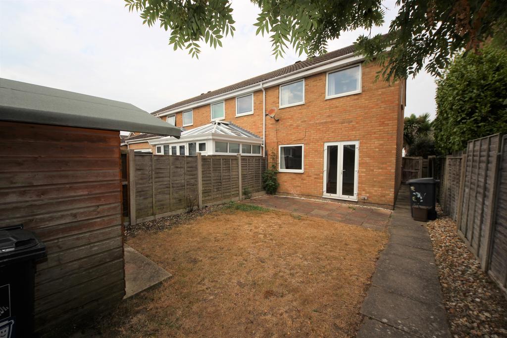 Back of property