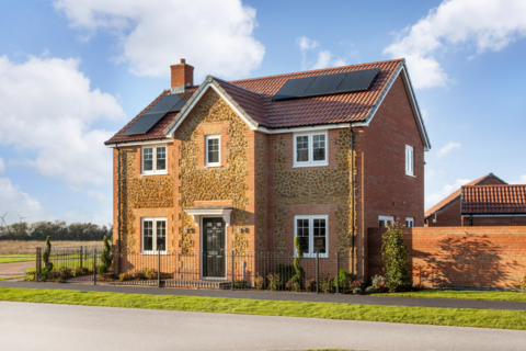 4 bedroom detached house for sale, Plot 73, The Willow - Det at Wooton Grange, Wootton Grange Way, South Wootton PE30