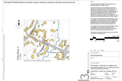 Land for sale, 11A Bakers Lane, Towcester NN12