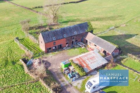 8 bedroom property with land for sale, The Barns, Audley Road  , Dunkirk, Stoke-on-Trent, Staffordshire