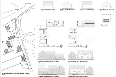 3 bedroom detached house for sale, 3 Barn Development & Cottage - Full Planning Permission - Approx 1.3 Acres