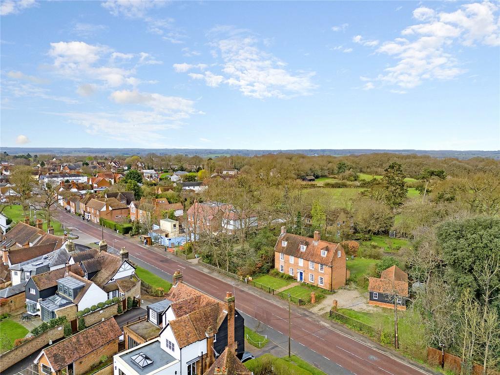 Front Aerial View