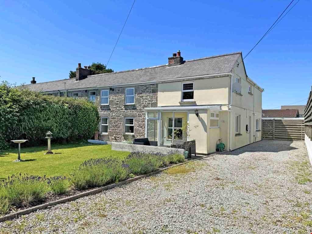 Treskerby, Redruth, Cornwall 4 bed end of terrace house for sale £430,000