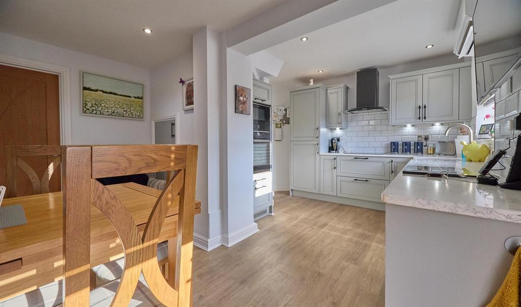 Extended Refitted Dining Kitchen to Rear