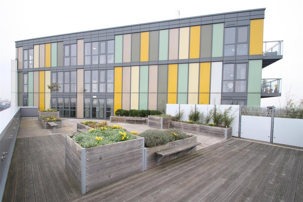 Communal terrace view