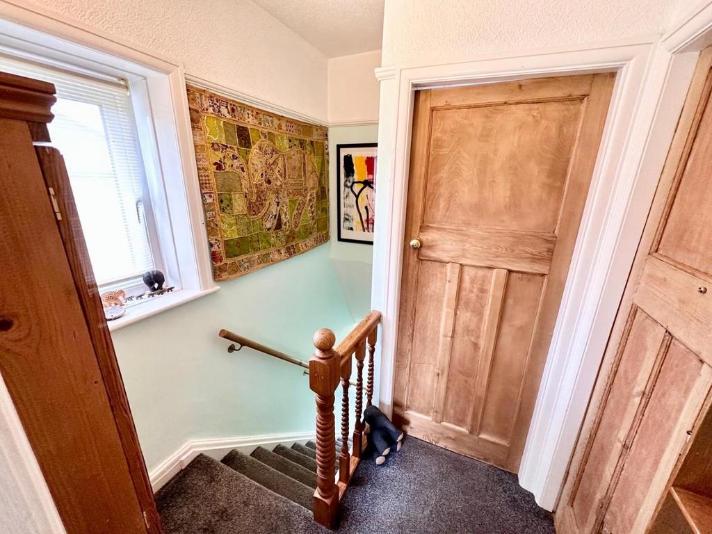 To the first floor landing