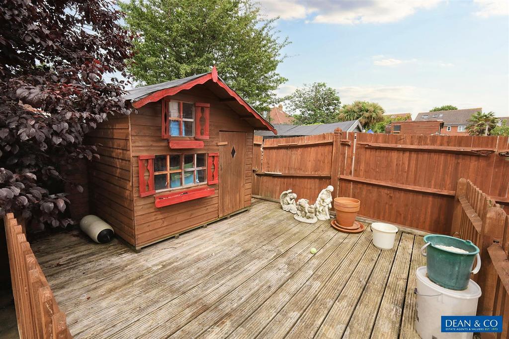 Rear garden