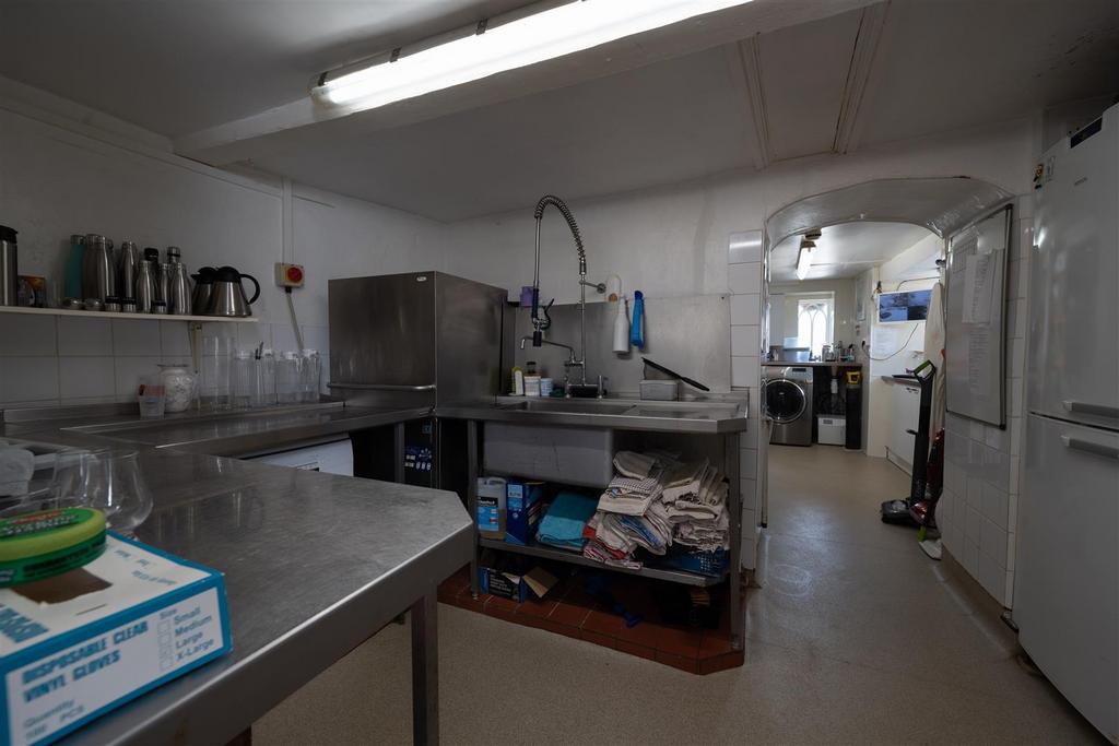 Washing up area
