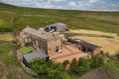 6 bedroom detached house for sale, Lench House Farm, Heather Moor Lane, Rishworth, Sowerby Bridge, HX6 4BS