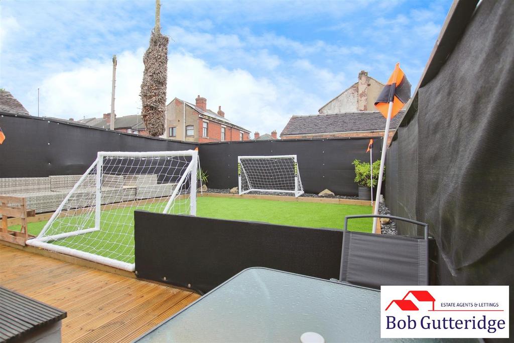 Rear garden
