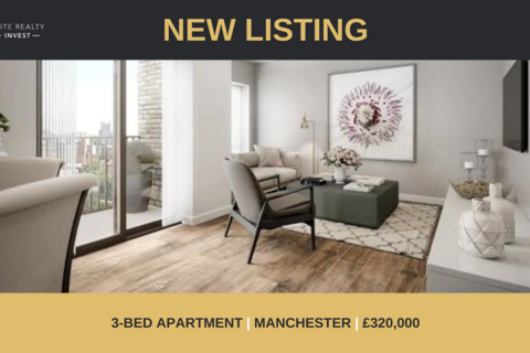 3 bedroom apartment for sale, Worrall Street, Manchester,  M5