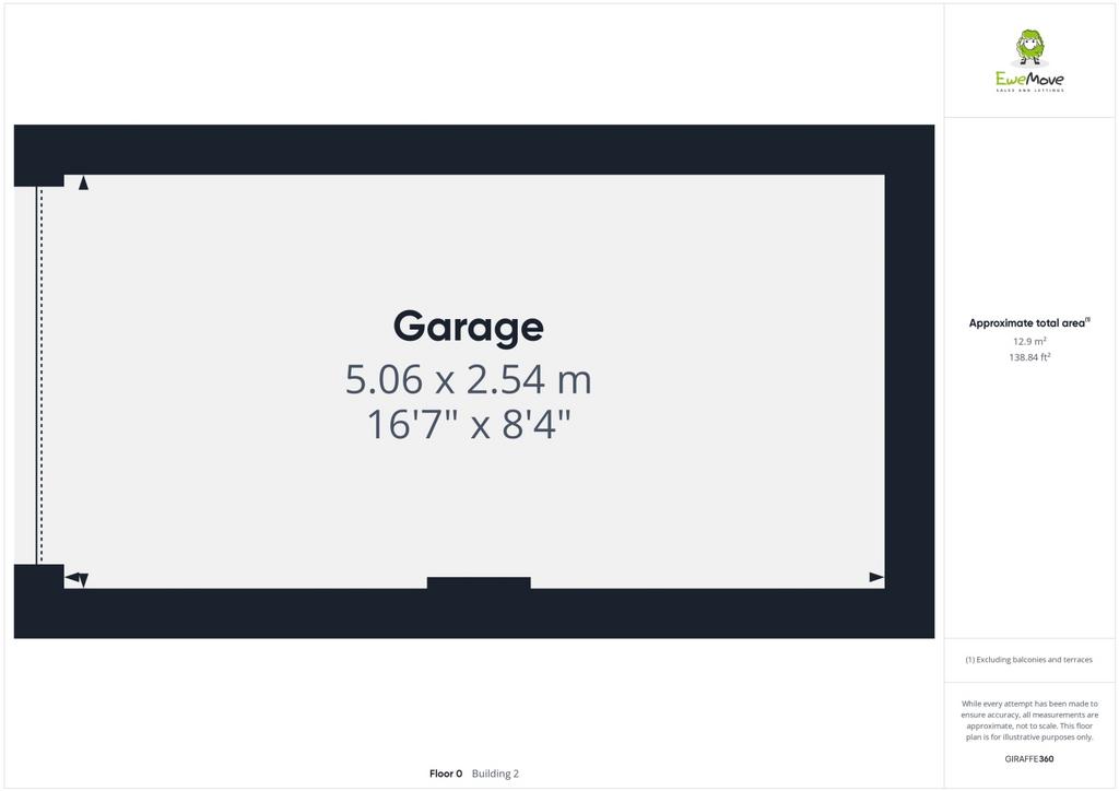 Garage En Bloc To Rear Of Terrace