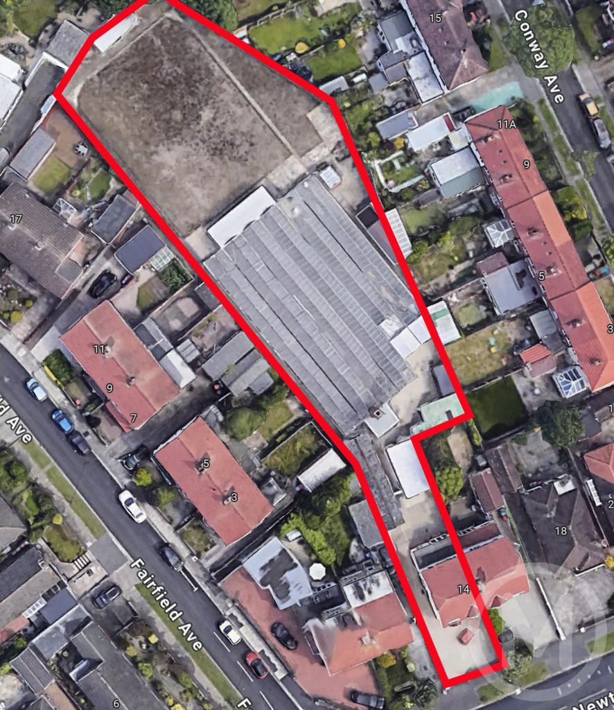 Newton Drive East - Boundary