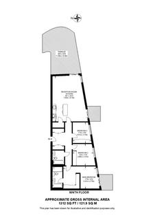 3 bedroom flat for sale, 901 Park Vista Tower, 5 Cobblestone Square, London, E1W 3BA