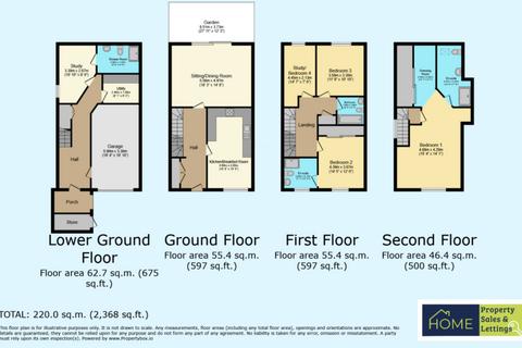 5 bedroom townhouse to rent, Royal Quay, Harefield, Uxbridge, Greater London