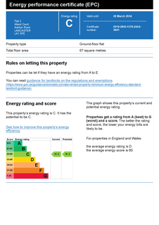 3 bedroom flat to rent, Albert Court, Ashton Road, Lancaster